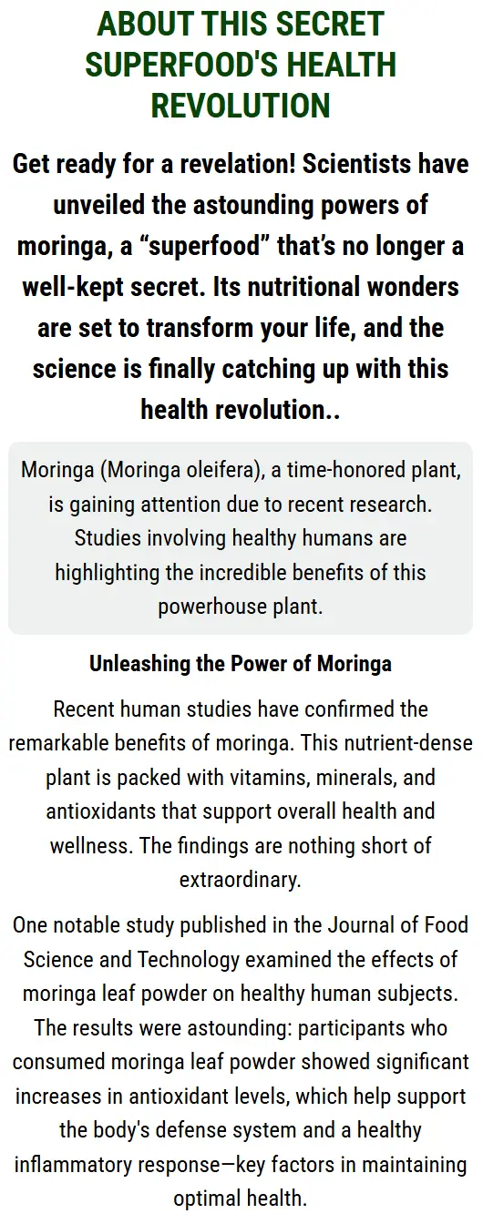 Moringa Magic